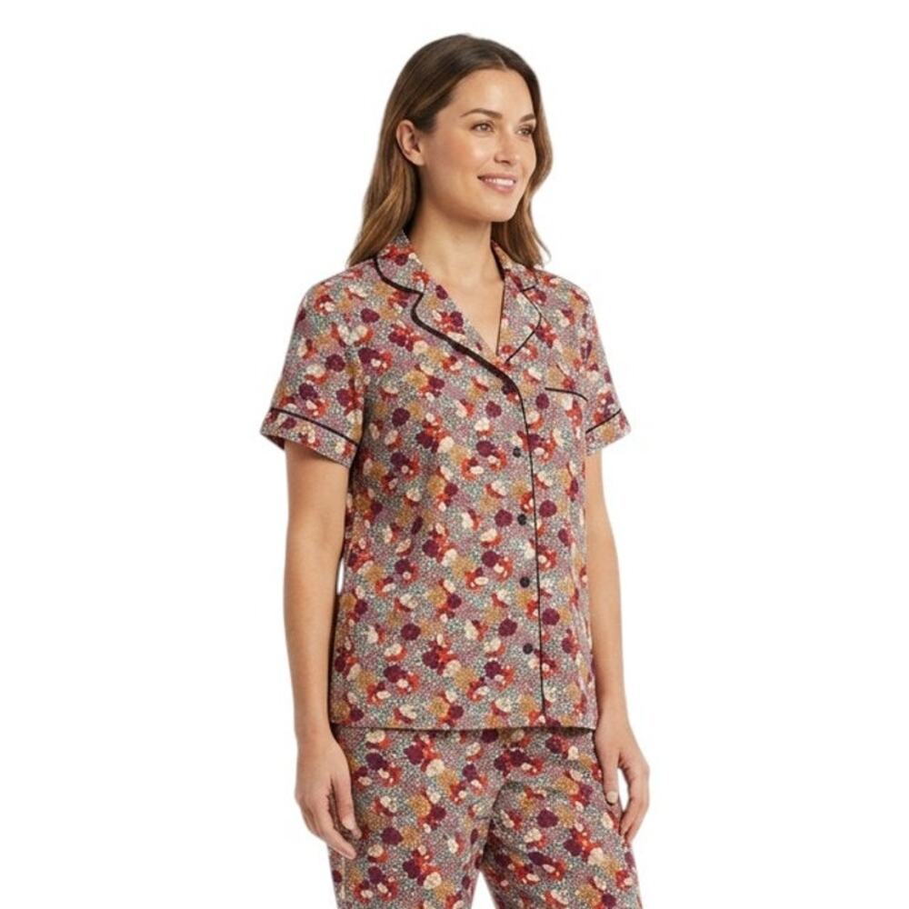 Jockey Floral Soft Touch Luxe Pajama Top, L
